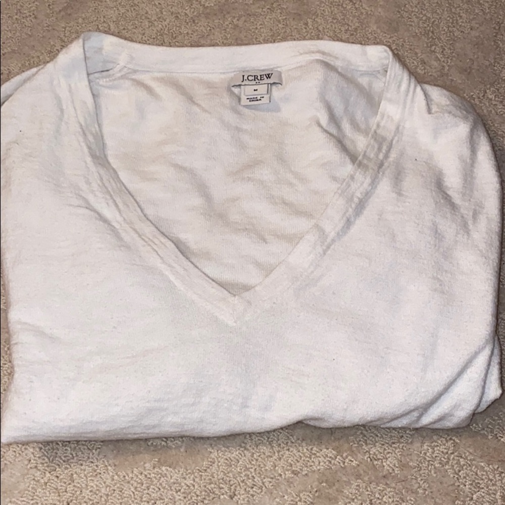 J. Crew long sleeve shirt with tassels